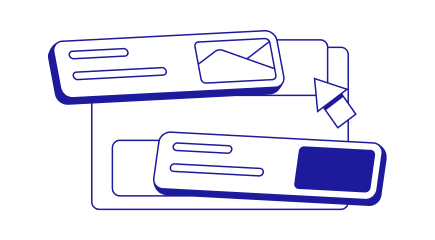 One-column layout feature example