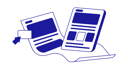 Three-column layout feature example