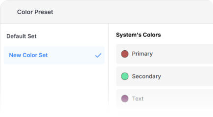 Typography customization feature view three
