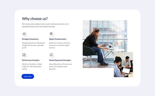 Website template design number eleven