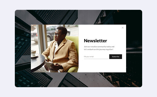 Website template design number fourteen variation four