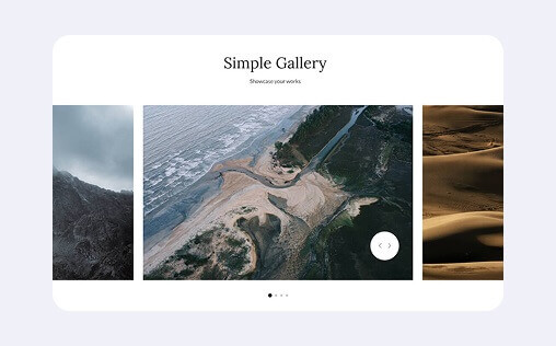Website template design number two