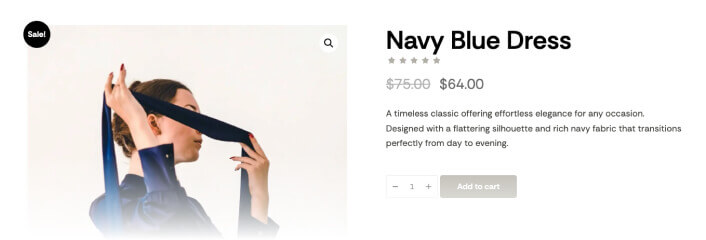 WooCommerce integration feature panel
